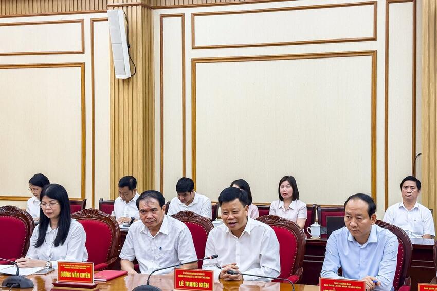 Tạo điều kiện thuận lợi cho khu công nghiệp An Dương hoạt động