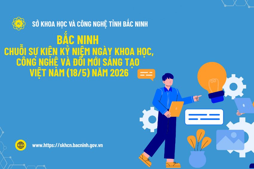 Bắc Ninh ban hành Kế hoạch tổ chức chuỗi sự kiện kỷ niệm Ngày Khoa học, Công nghệ và Đổi mới sáng tạo Việt Nam 2026