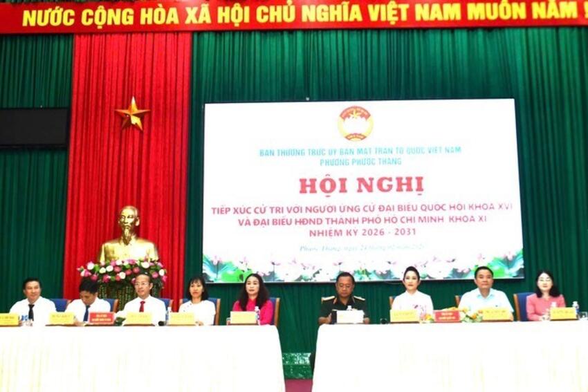 Phường Phước Thắng sẵn sàng công tác bỏ phiếu sớm cho cử tri thuộc lực lượng vũ trang