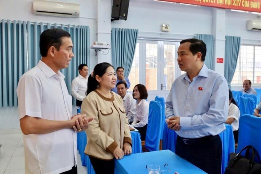 Cử tri xã An Thới Đông đề xuất tăng đầu tư hạ tầng, bảo đảm an sinh