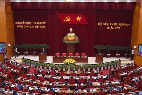 Bế mạc Hội nghị Trung ương Đảng lần thứ 11, khóa XIII