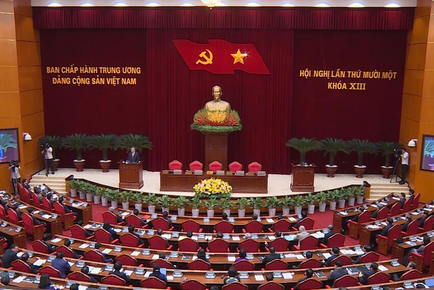 Bế mạc Hội nghị Trung ương Đảng lần thứ 11, khóa XIII