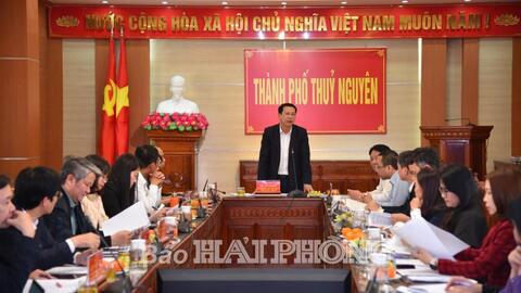 UBND thành phố Thủy Nguyên rà soát tổng thể, từng bước tháo gỡ khó khăn đối với các nhà trường