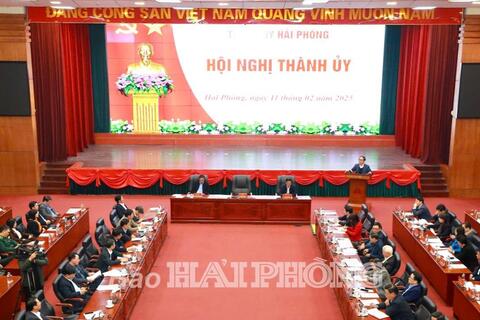 Hội nghị Thành ủy nghe báo cáo, cho ý kiến một số nội dung