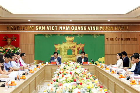 Trao đổi kinh nghiệm giữa Thường trực Tỉnh ủy Hưng Yên và Thường trực Tỉnh ủy Cà Mau