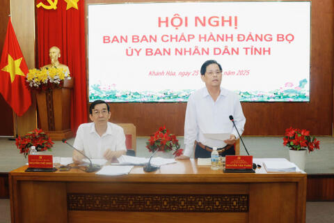 Hội nghị Đảng ủy UBND tỉnh lần thứ 2, nhiệm kỳ 2020-2025