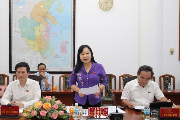 Đoàn giám sát của Quốc hội làm việc với UBND tỉnh Khánh Hòa về phát triển nguồn nhân lực