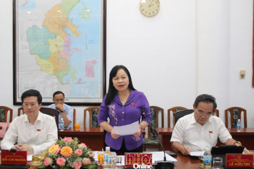 Đoàn giám sát của Quốc hội làm việc với UBND tỉnh Khánh Hòa về phát triển nguồn nhân lực