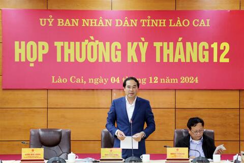 Lào Cai dồn sức hoàn thành các chỉ tiêu năm 2024 với quyết tâm ở mức cao nhất