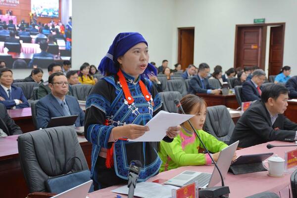 Kỳ họp thứ 24 HĐND tỉnh Lào Cai: Chất vấn và trả lời chất vấn 02 lĩnh vực tài nguyên môi trường và nông nghiệp, phát triển nông thôn