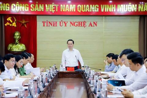 Thường trực Tỉnh ủy tổ chức giao ban Khối nội chính tháng 3 năm 2025