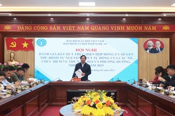 Kết quả công tác phòng, chống tham nhũng, tiêu cực quý 1/2025 của Bảo hiểm xã hội tỉnh Nghệ An