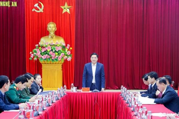 Ban Thường vụ Tỉnh ủy cho ý kiến vào dự thảo lần hai Báo cáo chính trị trình Đại hội Đảng bộ tỉnh lần thứ XX