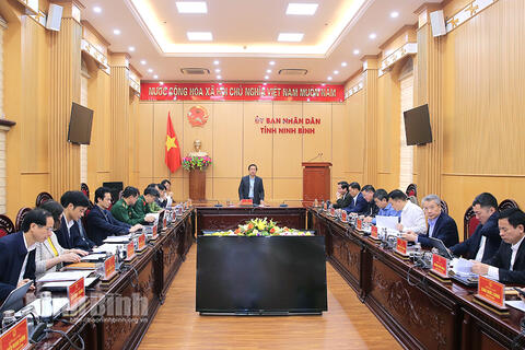 Hội nghị UBND tỉnh phiên thường kỳ tháng 4