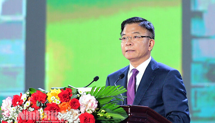 Tiếp tục phát huy những giá trị di sản, góp phần sớm hiện thực hóa mục tiêu đưa Ninh Bình trở thành Đô thị di sản thiên niên kỷ, thành phố sáng tạo ()
