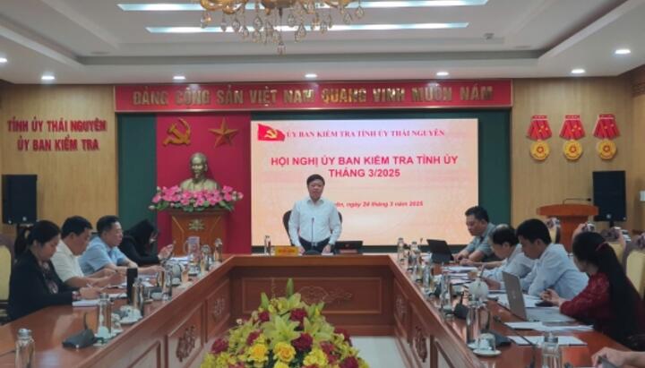 Kỳ họp thứ 36 Ủy ban Kiểm tra Tỉnh ủy