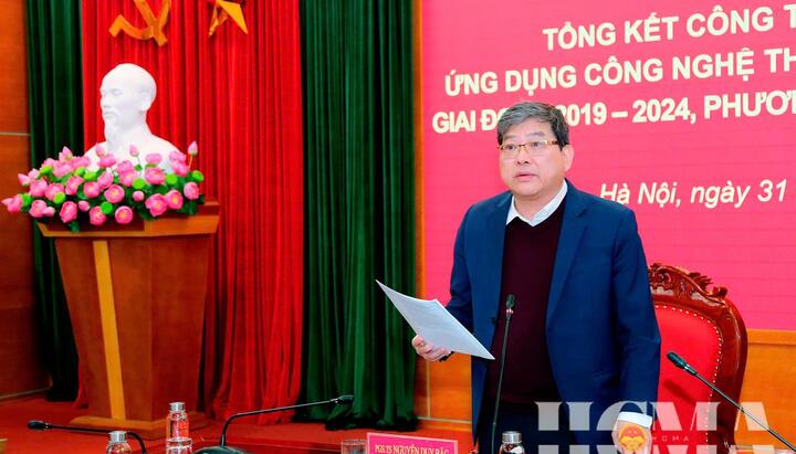 Tiếp tục đẩy mạnh chuyển đổi số, ứng dụng công nghệ thông tin