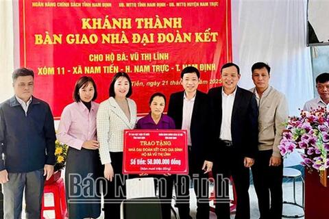 Nam Định: Tăng cường triển khai xóa nhà tạm, nhà dột nát