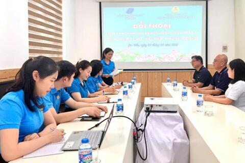 Đối thoại định kỳ giúp tăng phúc lợi cho người lao động