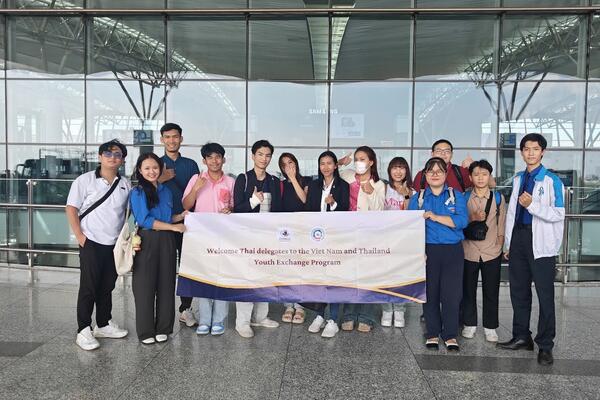 Thanh niên Thái Lan tham gia chương trình giao lưu hữu nghị tại Việt Nam