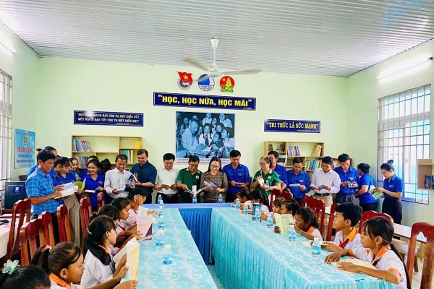 Thành lập Thư viện khuyến học tại xã miền núi tỉnh Ninh Thuận