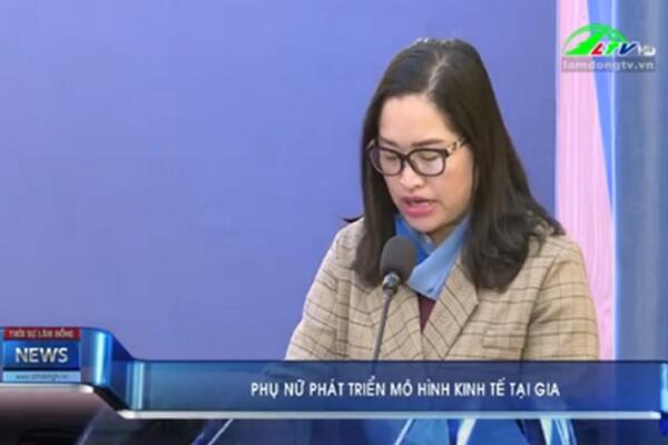 Phụ nữ phát triển mô hình kinh tế tại gia