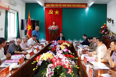 Trung ương Hội CCB Việt Nam làm việc với Hội CCB tỉnh Kon Tum