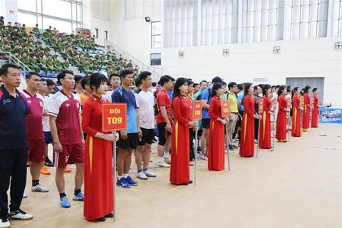 Khai mạc Giải thi đấu thể thao chào mừng kỷ niệm 55 năm Ngày thành lập Học viện Cảnh sát nhân dân