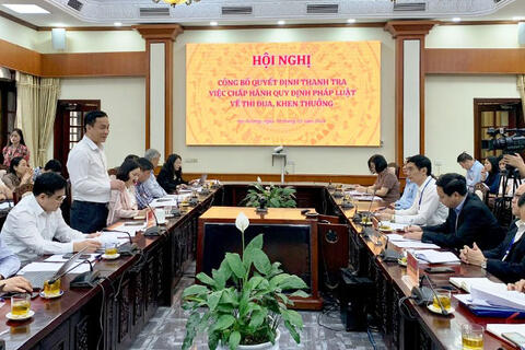 Công bố Quyết định thanh tra tại tỉnh Hậu Giang và Hải Dương