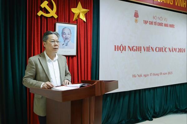 Năm 2025: Triển khai việc sắp xếp, kiện toàn, hợp nhất Tạp chí Tổ chức nhà nước và Tạp chí Lao động và Xã hội đảm bảo hiệu quả, tạo sự đồng thuận cao