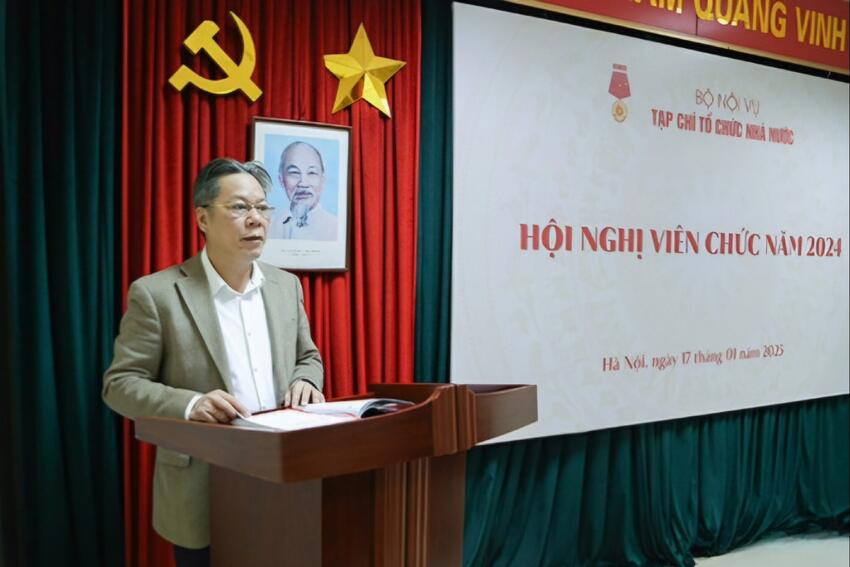 Năm 2025: Triển khai việc sắp xếp, kiện toàn, hợp nhất Tạp chí Tổ chức nhà nước và Tạp chí Lao động và Xã hội đảm bảo hiệu quả, tạo sự đồng thuận cao