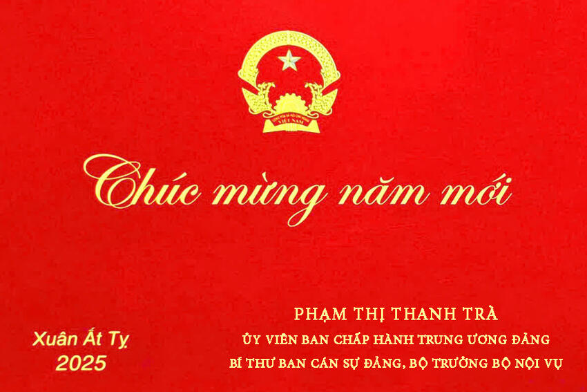 Bộ trưởng Bộ Nội vụ gửi Thư chúc mừng năm mới - Xuân Ất Tỵ 2025