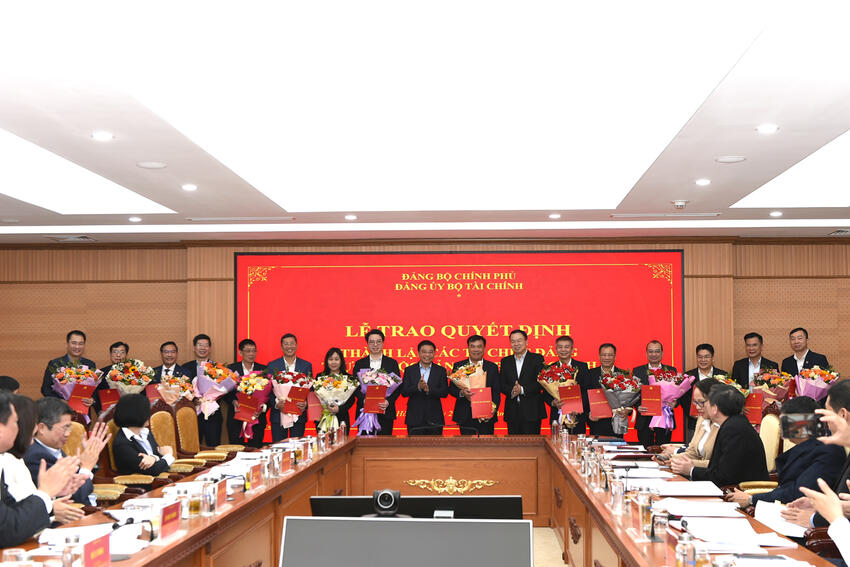 Đảng ủy Bộ Tài chính tổ chức Hội nghị Ban Chấp hành lần thứ nhất