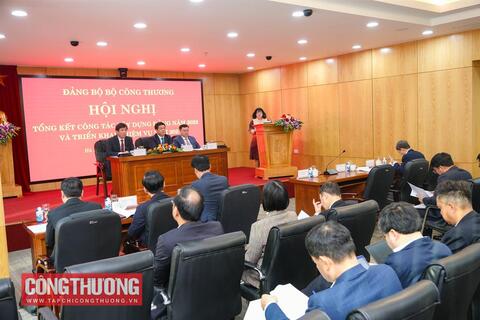 Đảng bộ Bộ Công Thương tổ chức Hội nghị tổng kết công tác xây dựng Đảng năm 2023 và triển khai nhiệm vụ năm 2024