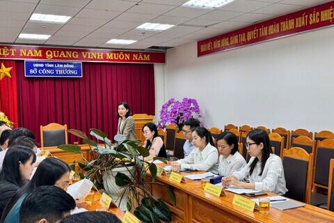 Đoàn công tác Văn phòng Bộ Công Thương làm việc với Sở Công Thương các tỉnh về công tác cải cách thủ tục hành chính