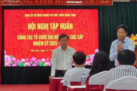 Hội nghị phổ biến, quán triệt Quy chế bầu cử trong Đảng