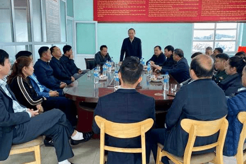 Thứ trưởng Phùng Đức Tiến kiểm tra công tác quản lý sản xuất thuỷ sản và chúc tết người lao động, ngư dân Quảng Ninh