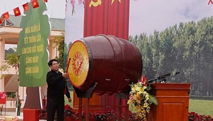 Chủ tịch nước Lương Cường phát động Tết trồng cây tại Lạng Sơn