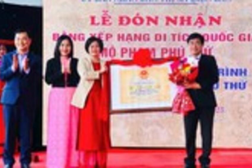 Quảng Nam: Đón bằng di tích quốc gia mộ Phạm Phú Thứ