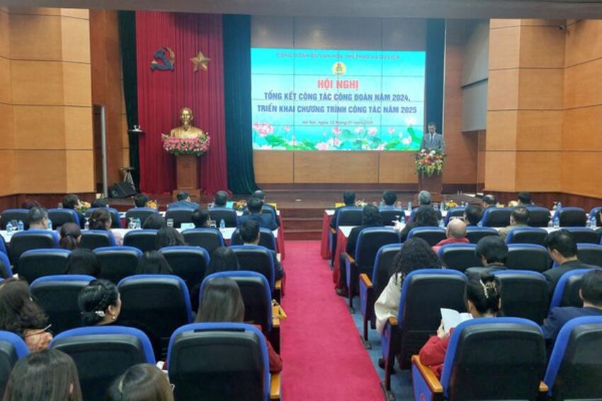 Công đoàn Bộ VHTTDL: Bám sát chức năng, nhiệm vụ của tổ chức công đoàn để đạt được những kết quả đáng ghi nhận năm 2024