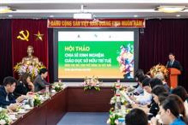 Tăng cường cung cấp kiến thức về SHTT cho học sinh phổ thông