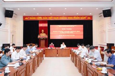 Hội nghị Ban Chấp hành Đảng bộ Bộ GDĐT lần thứ XIX