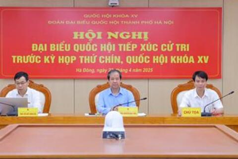 Bộ trưởng Nguyễn Kim Sơn tiếp xúc cử tri trước Kỳ họp thứ 9, Quốc hội khoá XV