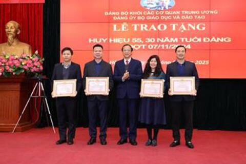 Đảng bộ Bộ GDĐT tổng kết công tác Đảng năm 2024, triển khai nhiệm vụ năm 2025