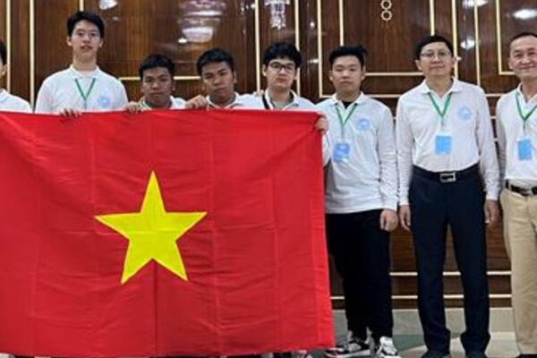 6/6 học sinh Việt Nam đạt Huy chương Vàng Kỳ thi Olympic Toán quốc tế Turkmenistan lần thứ 2