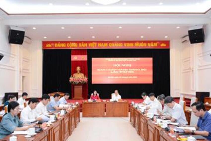 Hội nghị Ban Chấp hành Đảng bộ Bộ GDĐT lần thứ XIX