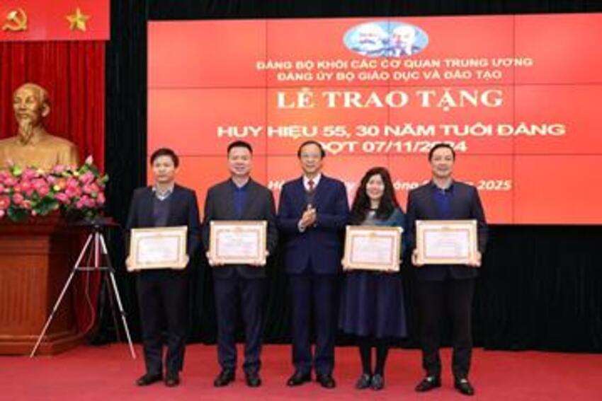 Đảng bộ Bộ GDĐT tổng kết công tác Đảng năm 2024, triển khai nhiệm vụ năm 2025