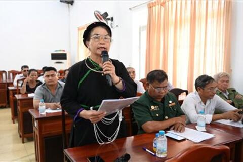 Bình Phước họp mặt già làng Người có uy tín tiêu biểu