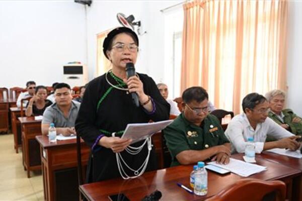 Bình Phước họp mặt già làng Người có uy tín tiêu biểu