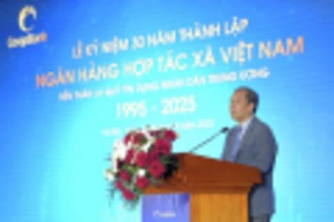 Ngân hàng Hợp tác xã Việt Nam tổ chức Lễ kỷ niệm 30 năm ngày thành lập